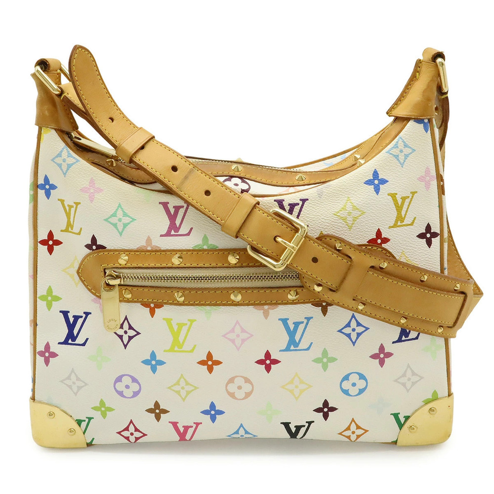 LOUIS VUITTON Monogram Multicolor Boulogne Shoulder Bag Hobo